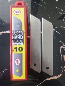 ใบมีดตัดข้าวดีดตัดไทรเกาหลี หนา0.7mm(สเตนเลสสตีลอย่างดี)กล่องล่ะ 10 ใบ