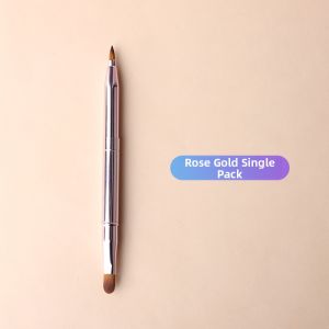 Brainbow | Dual-Head Portable Lip Brush for Makeup Artists