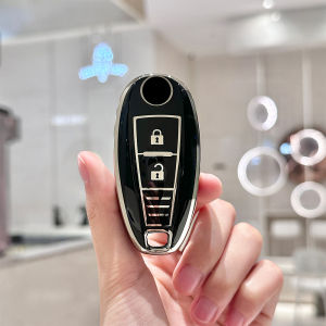 TPU Car Remote Key Case for Suzuki Vitara Swift Ignis Kizashi SX4 Baleno Ertiga Samurai S-Cross Auto Shell Cover Fob Accessories