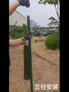 10PCS 1.5 Meter Fence Pole Heavy Duty Wire Fence Pole 5PCs in Pack