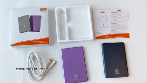 Nexid Magsafe Power bank 5000mAh 20W Mini Magnetic Powerbank Wireless Fast Charging