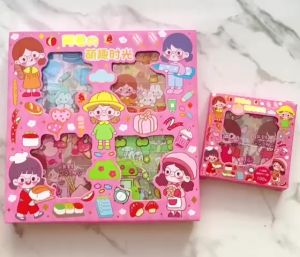 100 Lembar Sticker MOMO Motif Korea Lucu Anti Air