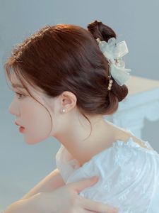 Elegant Otago Shark Hair Clip Diamond Embellished Hair Accessories Womens Fashionable Hairpins Fresh out Original Design