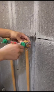 THƯỚC CÂN SEN VÒI NÓNG LẠNH THẾ HỆ MỚI – CỮ CÂN CHỈNH ĐỊNH VỊ CHÍNH XÁC CHO THỢ LẮP ĐẶT