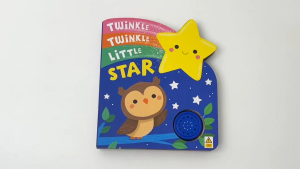 Twinkle Twinkle Little Star Press The Button Shaped Sound Book To Play For Kids & Toddlers