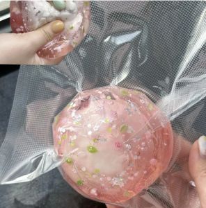 Crispy Squishy Ball Cracking Wax Crunchy Shatter Stress Ball ASMR Sound Anti Stress Relief Fidget Toys Squeeze Toy for Adults