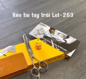 Kéo Tỉa Tóc Tay Trái AKAFUJI LAT 263 SIZE 6.0 inches Thép Nhật Cao Cấp [HÀNG CHÍNH HÃNG] Bảo Hành 12 Tháng