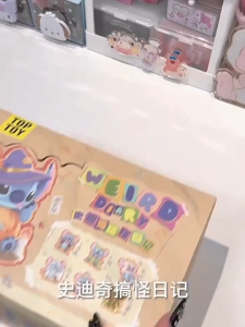 6PCS Stitch Blind Box Figure Cute Ornament Desktop Full Set Toys Model Home Collectible Birthday Gift