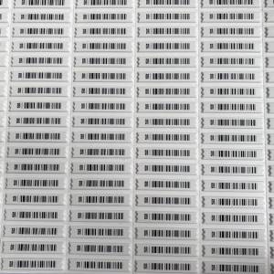 1000pcs Portable Supermarket 58khz AM Anti-theft Security Barcode Tags White Alarm DR Soft Labels