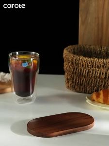 CAROTE | High Aesthetics Double-layer Glass Cup High Borosilicate Heat-resistant Home Drinking Cup