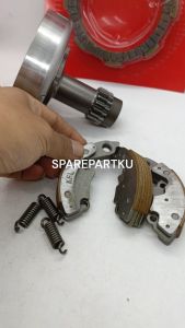 (KFL) PAKET 3 JENIS LONCENG ASSY+GANDA+PLAT KOPLING LEGENDA SUPRA FIT NEW/ OLD REVO LAMA/ HEMAT