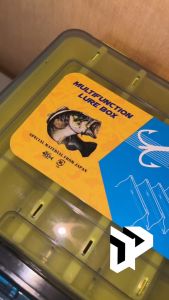 Kotak Pancing Lure Bolak-Balik Size S L Warna Random Bahan Tebal High Quality Import