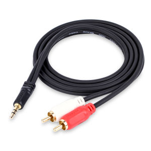 Choseal | Dây Cáp Âm Thanh 3.5mm sang Dual RCA 1-to-2