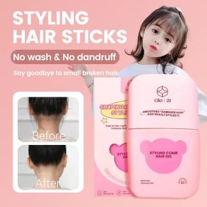 80ml/15g Hair Styling Stick For Kids Hold Hair Finishing Stick Long Lasting Hair Trimmer Anti-frizz
