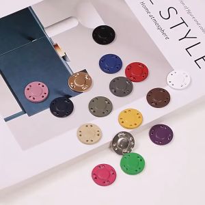 10pasang Kancing Magnet Apparel Bag Button 12.5mm Magnet Button Kancing Baju Magnet