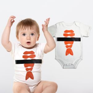 Sushi Baby Onesie: A Unique & Stylish 0-12 Months Cotton Halloween Outfit