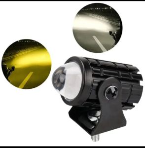 lampu Mini driving D2 laser single white + yellow lampu tembak mini driving