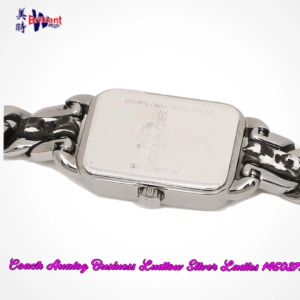 🔥BEST BUY🔥Coach Analog Business Ludlow Silver Ladies 14502771