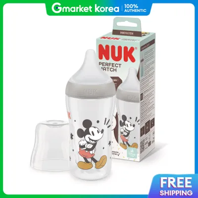 NUK | Nuk Perfect Match Disney Baby Bottle 260ml Mickey (m Nipple Included)