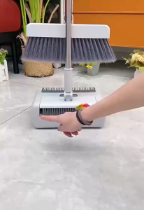 Goldstar 3-in-1 Foldable Broom and dustpan cleaning set Dustpan Set For Home Household Floor Cleaning Set Rotating Broom With Dustpan