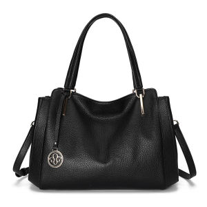 New Commuter Genuine Leather Middle aged Moms Bag Womens Bag Handheld Soft Leather One Shoulder Womens Bag