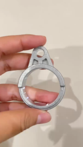 INDOBASE Ring Piston D35x8x10.5x62 Alum Pompa Triplex Pompa Keramik Connecting Rod Silver