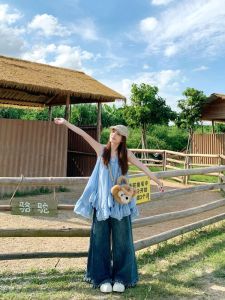 Naza Summer Vacation Style Strap Vest Dress Womens New Korean Chic Sweet Spicy Ultra Short Skirt Commute Korean Version Dress