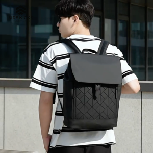 SIDE KICKS Bourbon PU Backpack 15.6 Laptop Men Woman Beg Galas Lelaki Perempuan 男女大容量背包