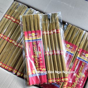 (Combo 2 thẻ) Nhang cuộn tàn vàng số 6 tặng kèm nhang số thẻ 185 cây nhang Thần Tài Thái Lan