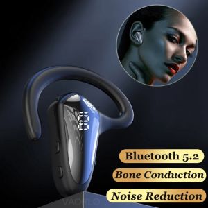 Yome Bluetooth Dẫn Truyền qua xương 5.2 móc tai nghe tai không dây công sở headhpone Mini duy nhất tai Bộ tai nghe thể thao cho điện thoại rảnh tay