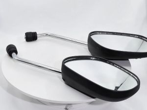 Supervim Motorcycle Side Mirror For YAMAHA /HONDA MIRROR LONG Stem Made in Thailand
