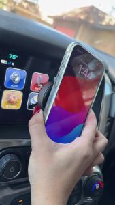 Electric Vacuum Magnetic Car Mount Stand for Cell Phone 360° Rotation Strong Suction Cup for iPhone 14 15 16 Hands-Free Holder