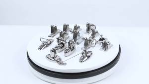 360° Adjustable Bimini Top Mount Swivel Deck Hinge With Rubber Pad Quick Release Pin 316 Stainless Steel Boat Accessories