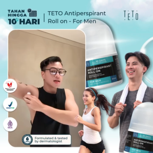 TETO Antiperspirant Roll On For Men 20 mL Deodorant Anti Perspirant