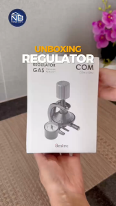 DESTEC COM-U12RM Regulator Gas Dengan Pengaman Ganda + Meteran