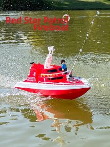 Remote Control Fireboat Toy Boat