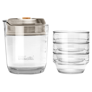 goout springhill | Portable Lightweight Double-layer Tea Set