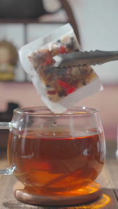 Buy 2 get 1 Ginseng Nine Treasure Tea for Mens Health Tea Ginseng Five Treasure Tea Huangjing Maca for Tonifying Kidney and Staying Up Late Health Tea Ginseng Tea