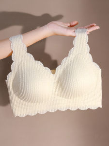 Traceless plus Size Sports Vest Intimates No Wire Accessory Breast Push up Anti-SAG Bra Large Boob Size Concealing Bra Female Chubby Girl