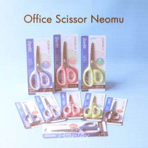 Bantex Gunting / Office Scissor Pegangan Ergonomis Pisau Tajam Stainless Steel