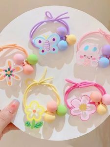 Dây Buộc Tóc Đàn Hồi Cao Cho Bé Gái Phụ Kiện Tóc Không Gây Hư Tổn Cho Tóc Dây Buộc Tóc Dễ Thương Cho Trẻ Em Mùa Hè