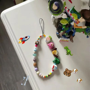 Adorable Cartoon Animal Total Mobil Phone Chain Ccd Hanging Decoration Lanyard DIY Camera Anti-Loss Rope Keychain Mobile Phone Accessories