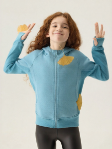 JOLLY BEAN | Girls Autumn Winter Slim Fit Zip-up Hooded Jacket