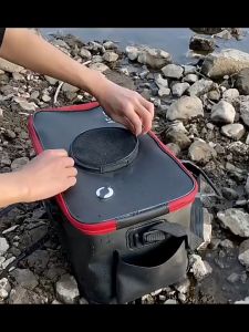 READY STOCK🔥 🔥Portable Fishing Bucket / EVA Bag Kotak Pancing Ikan Umpan hidup Berlipat memancing