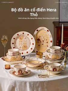 Aesthetic Traditional Chinese Style Dinnerware Set
