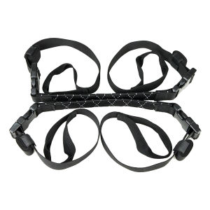 Wild Heart Motorcycle Water-Proof Bag Elastic Fast Disassembly Reflective Binding Rope Traveling by Motorcycle Equipment Strap