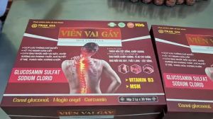 Viên Khớp Vai Gáy Trần Gia giúp lưu thông khí huyết hỗ trợ mạnh gân cốt giảm tê bìđau nhức mỏi vai gáy