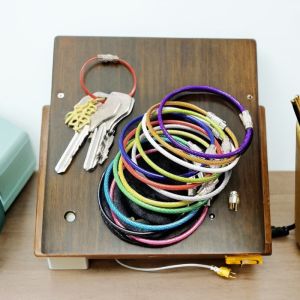 Landlord Property Multi-Purpose Detachable Patchwork Car Stretch Key Ring Stainless Steel Steel Traveller Men and Women Key Chain