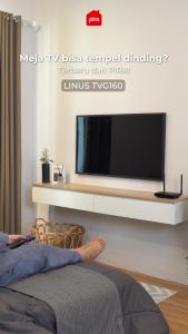 PIRA - LINUS TVG160 Meja TV / Meja TV Gantung / Rak TV Gantung / Lemari TV Gantung