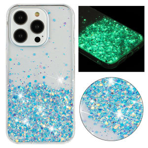 Night Light Liquid Quicksand TPU Soft Case for IPhone Air 17 16 15 13 12 11 Pro Max 14 Plus 17Pro I Phone Bling Glitter Cover